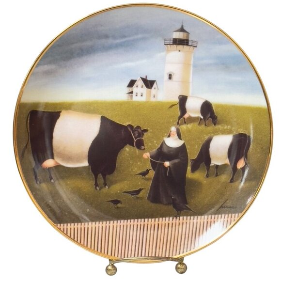 Guiding Light by Lowell Herrero for FRANKLIN MINT HEIRLOOM Fine Porcelain Plate - Picture 5 of 5